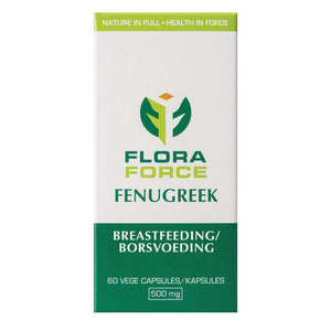 Fenugreek tablets to help with low milk supply outer pack view