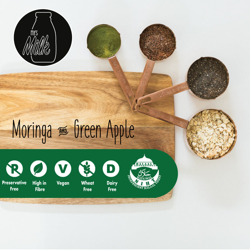 Nutritional claims: Fenugreek free, High in fibre, wheat free, Vegan, no preservatives, Halaal