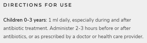 Zinplex Junior Probiotic Drops with Zinc