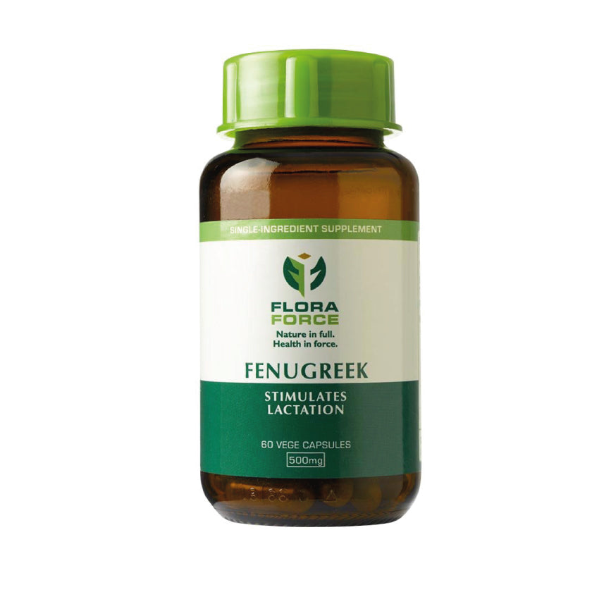 Fenugreek tablets to help with low milk supply bottle view
